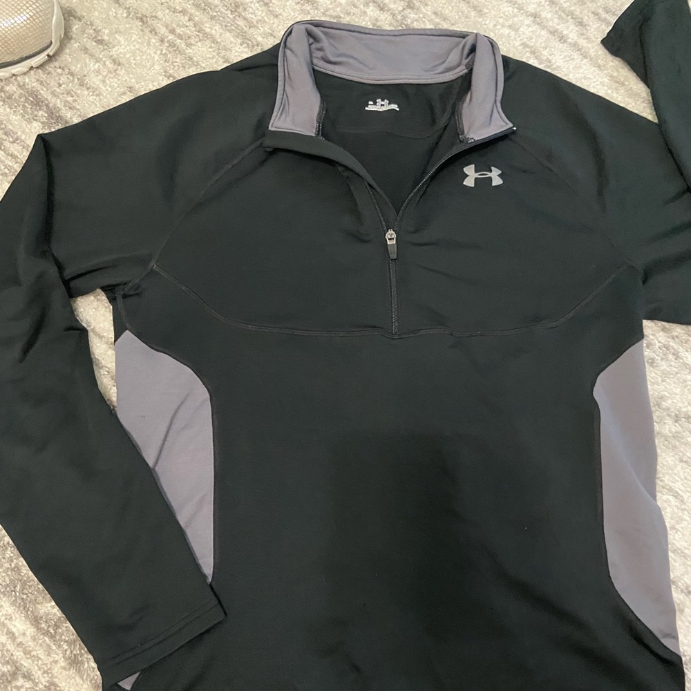 Dry-fit zip up